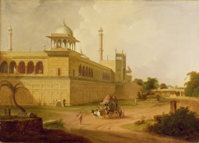 Jami Masjid, Delhi, 1811 von Rev. Edward Thomas Daniell